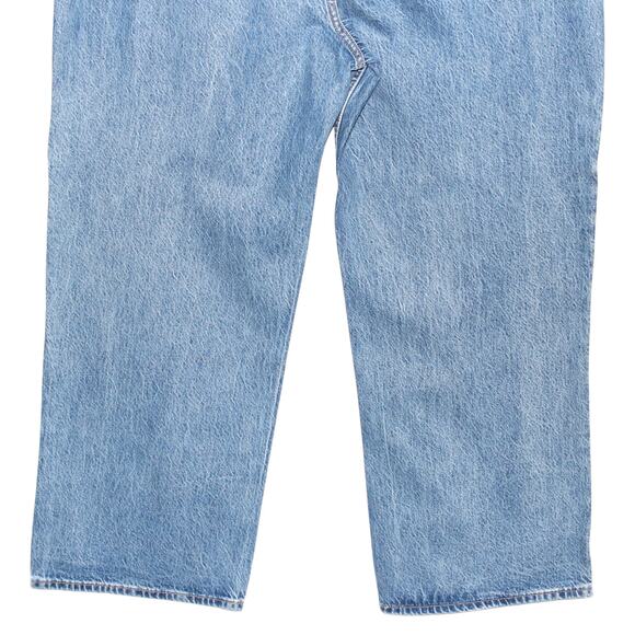 Abercrombie & Fitch High Rise The Loose Jean Rhinestone Jeans Size 34 Short NWT - Picture 12 of 13